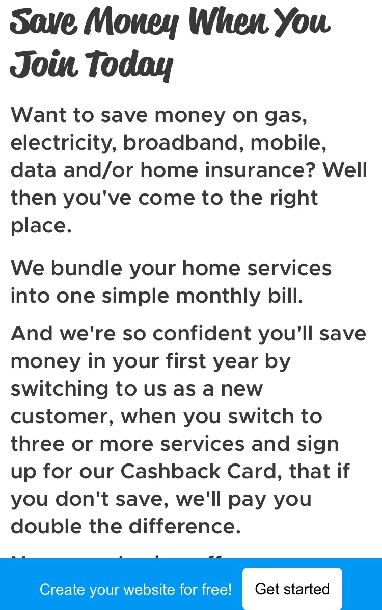 Save on Household Bills